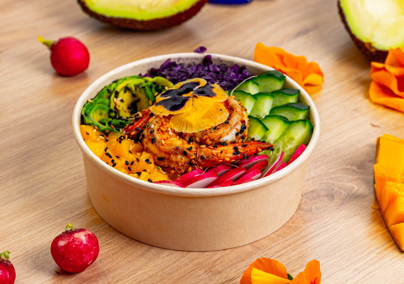 Prawns Pokebowl