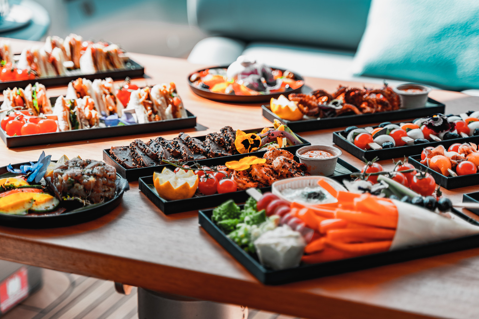 Catering on boat