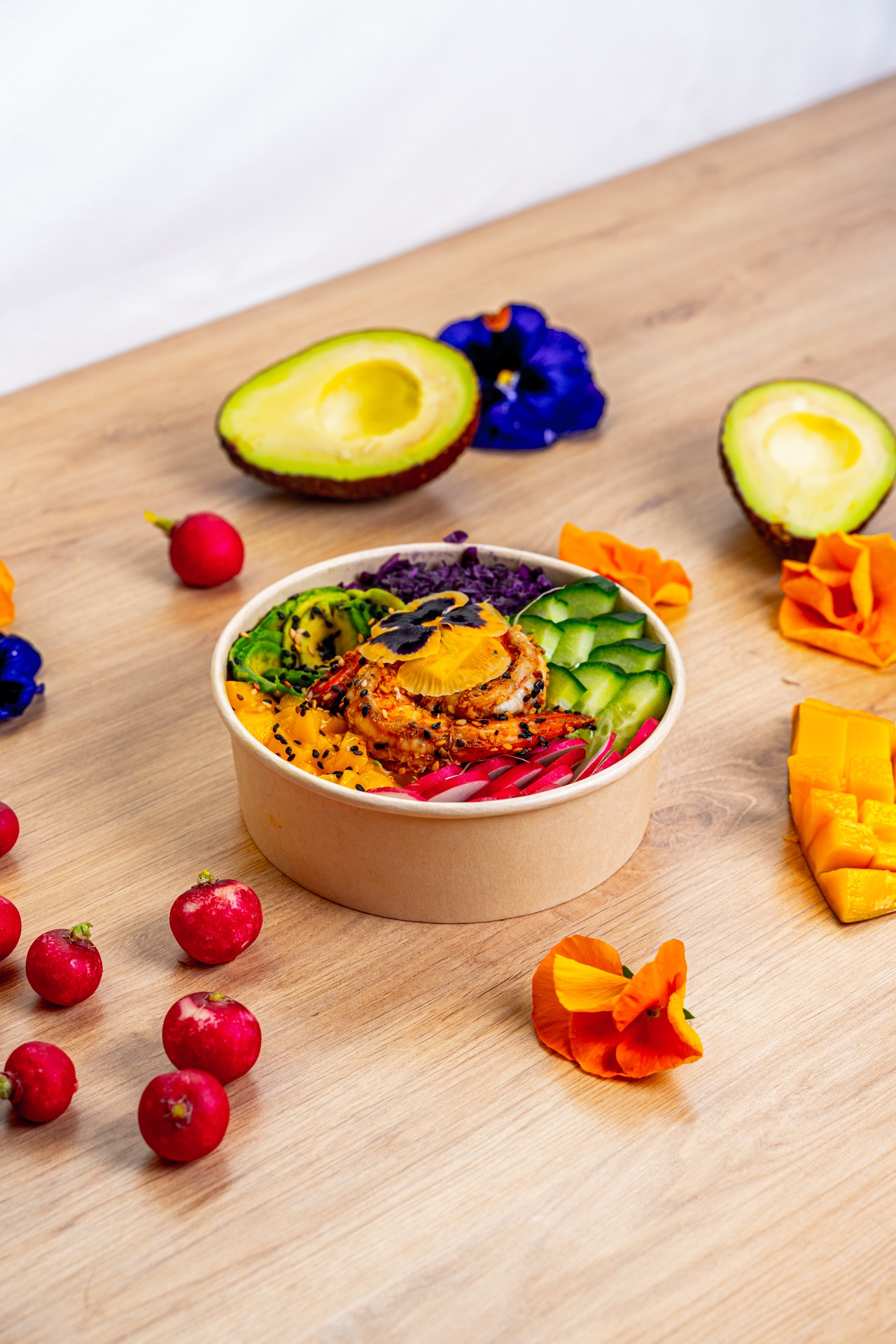 Un poke cuisiné maison